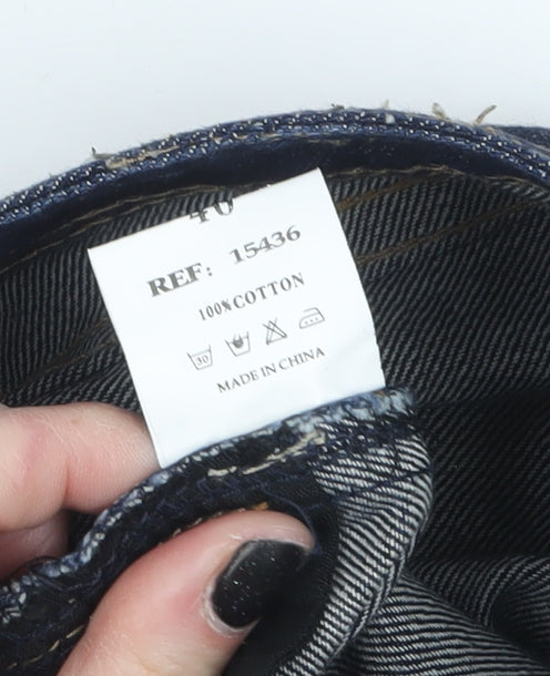 Bleed A Dee Women's Blue Denim Bootcut Jeans Size 12 Cotton