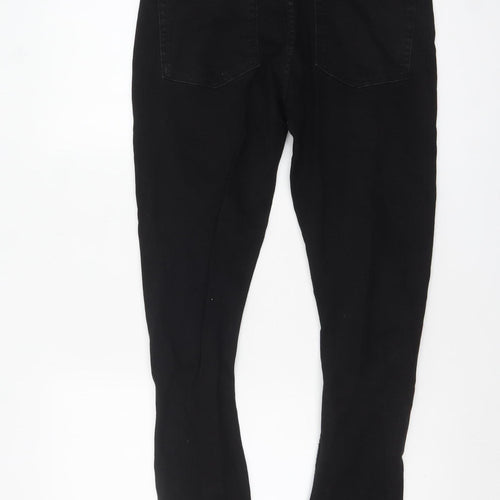 BoohooMAN Men's Black Distressed Skinny Jeans Size 32R
