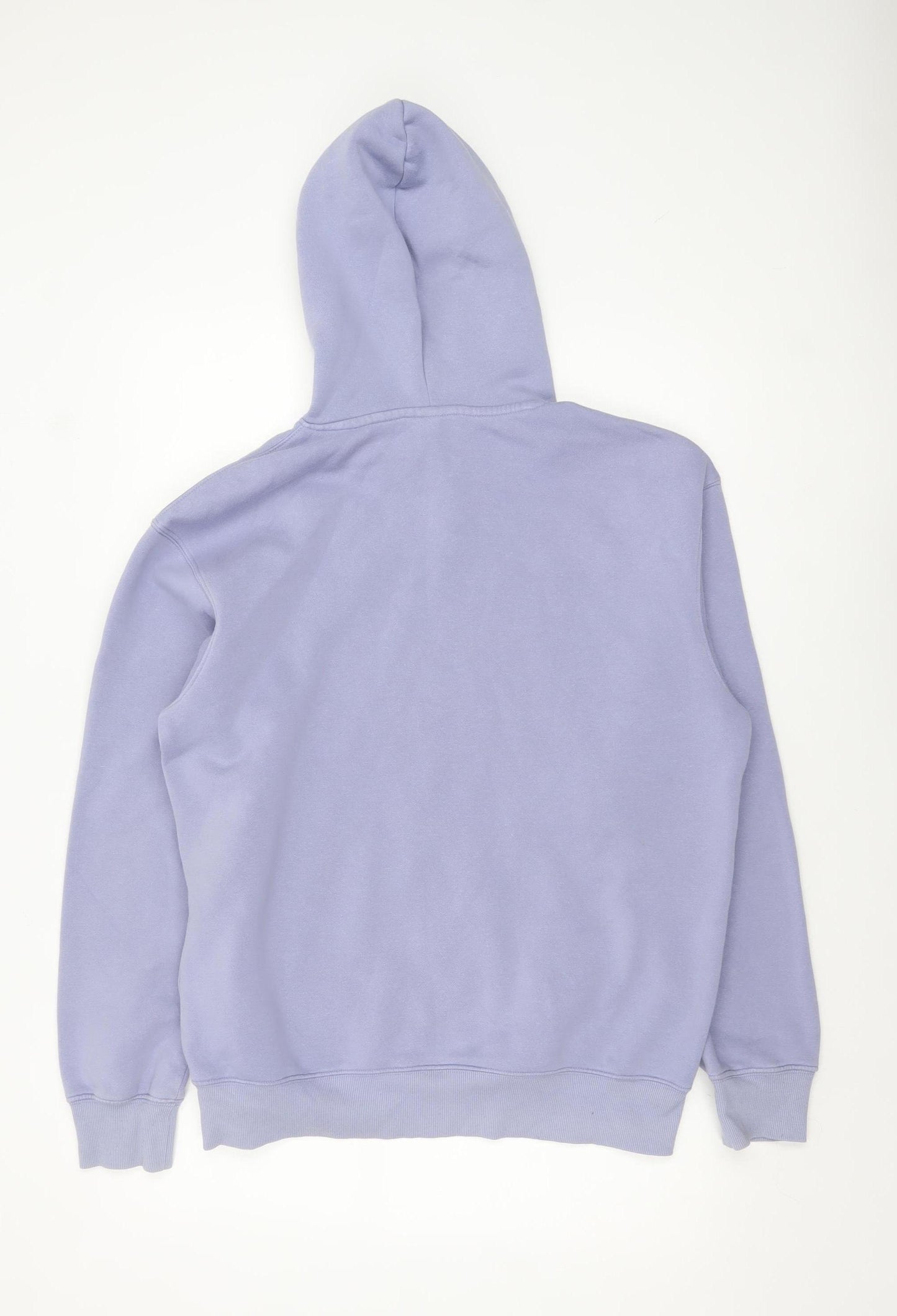 H&M Men's Purple Relaxed Fit Pullover Hoodie Size S