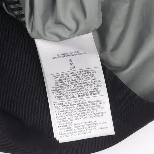 Banana Republic Men's Black Small Mid-Length Nylon Coat