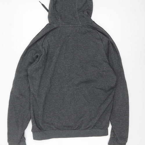 Adidas Men's Grey Pullover Hoodie Small Regular Fit