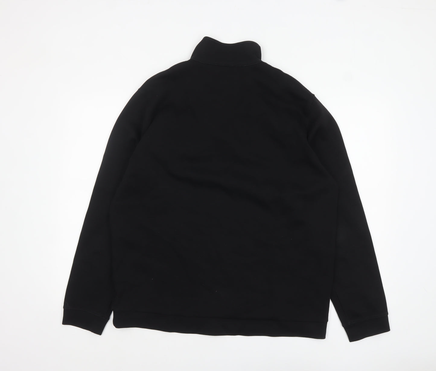T&W by Taylor & Wright Men's Black XL 1/2 Zip High Neck Sweatshirt
