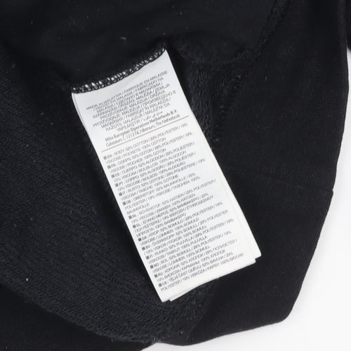 Nike Men's Black Medium Pullover Logo Crew Neck Sweatshirt