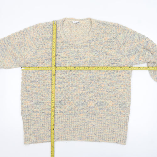 Damart Women’s Beige Chunky-Knit Pullover Jumper Size 22/24