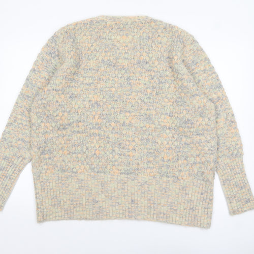 Damart Women’s Beige Chunky-Knit Pullover Jumper Size 22/24