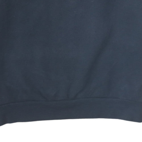 Adidas Womens Black XS Pullover Sweatshirt Crew Neck Cotton Blend