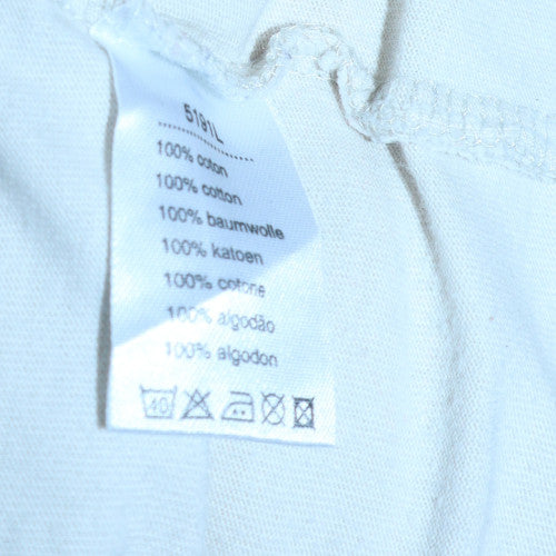 Lacoste Sport Men’s White Long Sleeve Cotton T-Shirt Size L