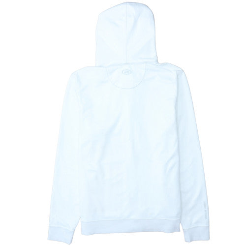Under Armour Women White Full Zip Hoodie XL Polyester Blend