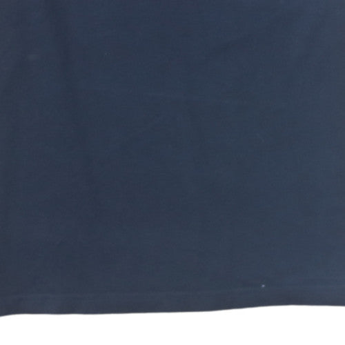 Champion Men's Navy Blue Medium Graphic Logo T-Shirt