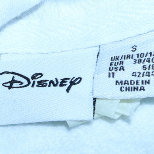 Primark x Disney Women's White Mickey Hoodie Size Small 10/12 Pullover