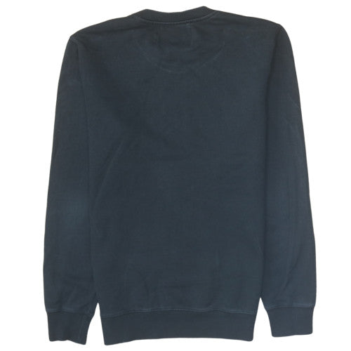 Calvin Klein Jeans Men's Black Cotton Crew Neck Sweatshirt M