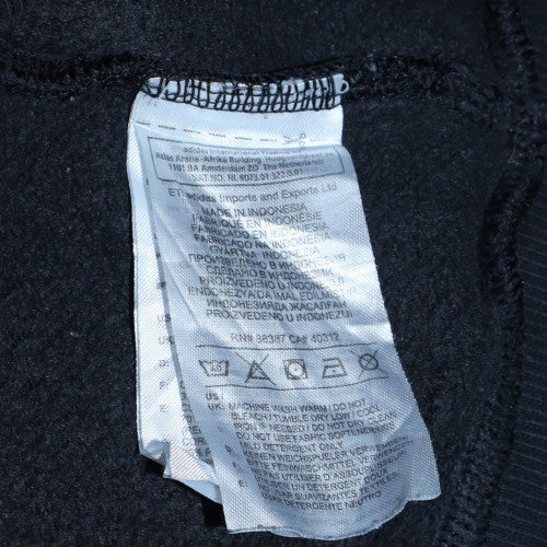 Adidas Men's Black Crew Neck Pullover Sweatshirt Size M