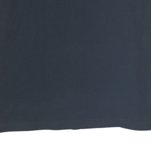 Puma Mens Black Cotton Polo Shirt Size L Regular Fit