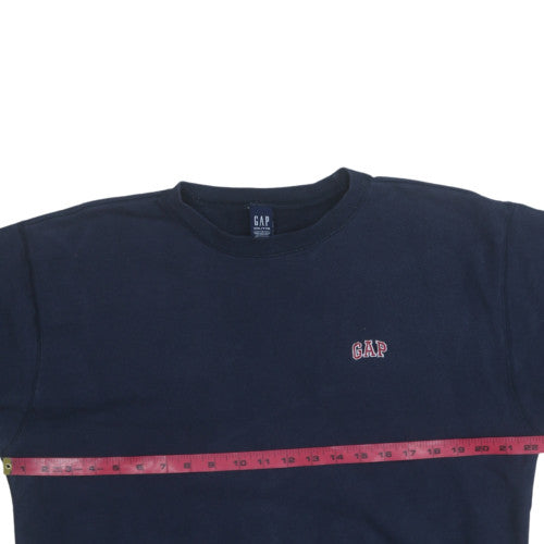 GAP Teens Navy Blue XXL Crew Neck Pullover Sweatshirt Cotton Blend