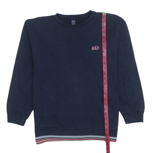 GAP Teens Navy Blue XXL Crew Neck Pullover Sweatshirt Cotton Blend