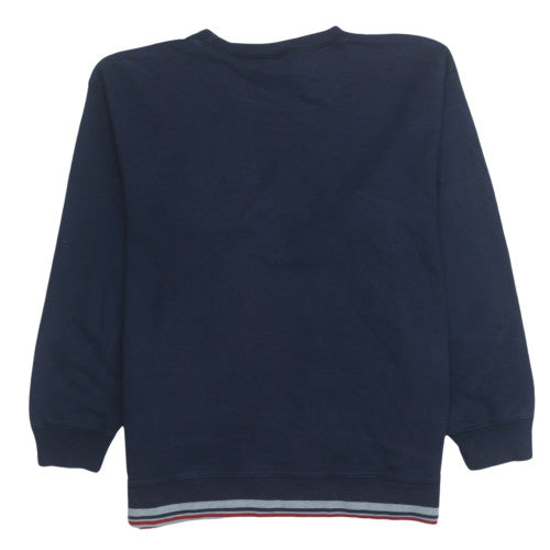 GAP Teens Navy Blue XXL Crew Neck Pullover Sweatshirt Cotton Blend
