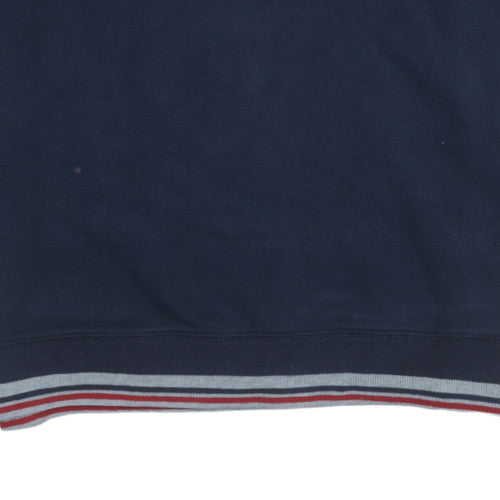 GAP Teens Navy Blue XXL Crew Neck Pullover Sweatshirt Cotton Blend