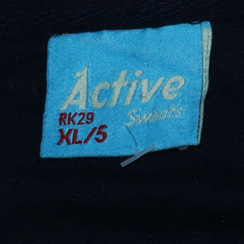 Active Sweats Women's Black XL Pullover Christmas Sweatshirt