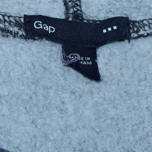 GAP Women Dark Grey Pullover Hoodie Size M Cotton Blend Fleece