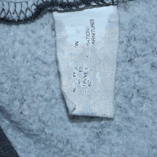 GAP Women Dark Grey Pullover Hoodie Size M Cotton Blend Fleece