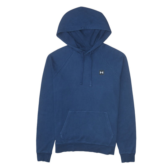 Under Armour Men's Blue Pullover Hoodie Size L Relaxed Fit