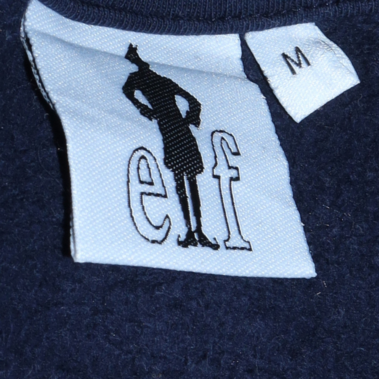 Cedar Wood State Unisex Navy Blue Elf Sweatshirt Medium Pullover Christmas