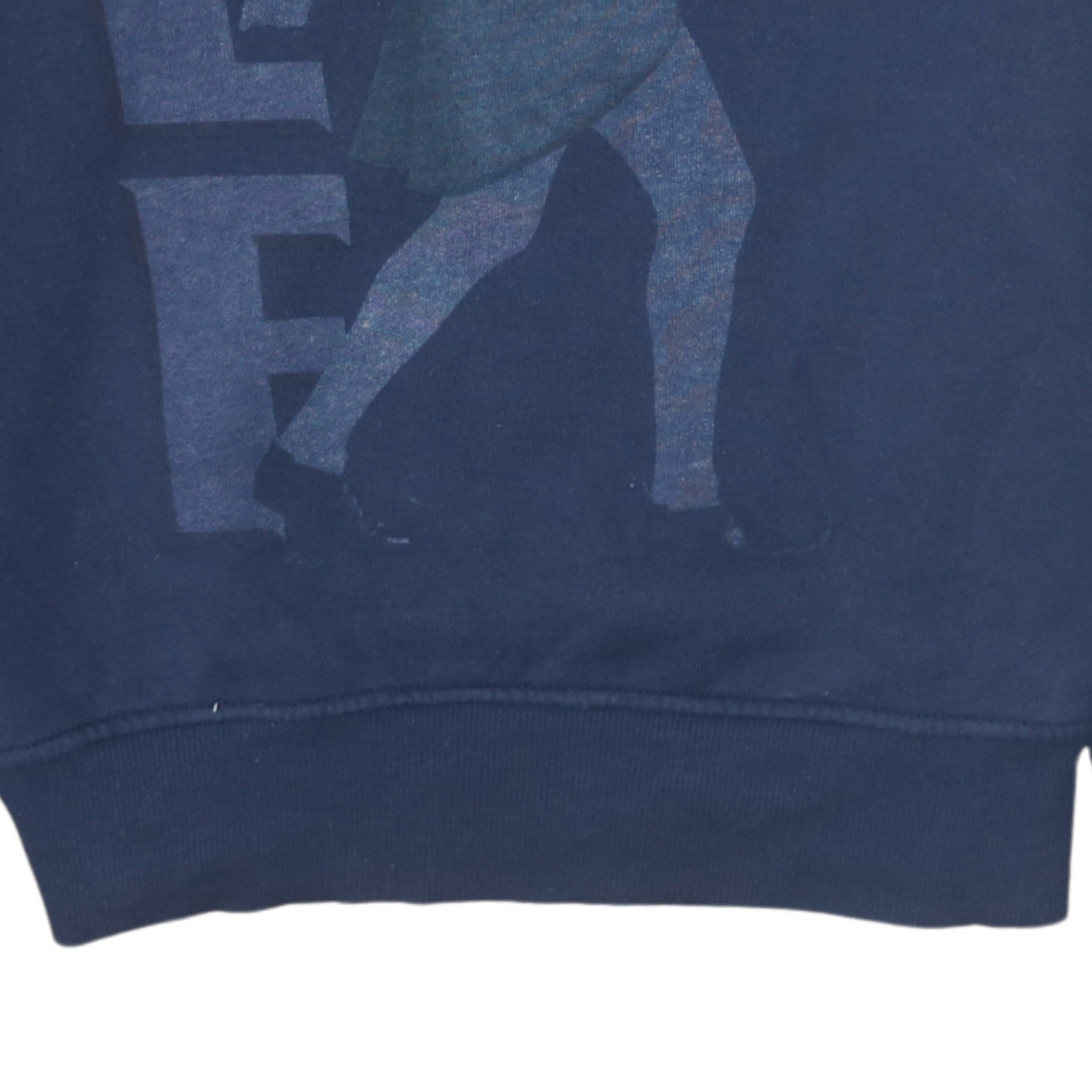 Cedar Wood State Unisex Navy Blue Elf Sweatshirt Medium Pullover Christmas