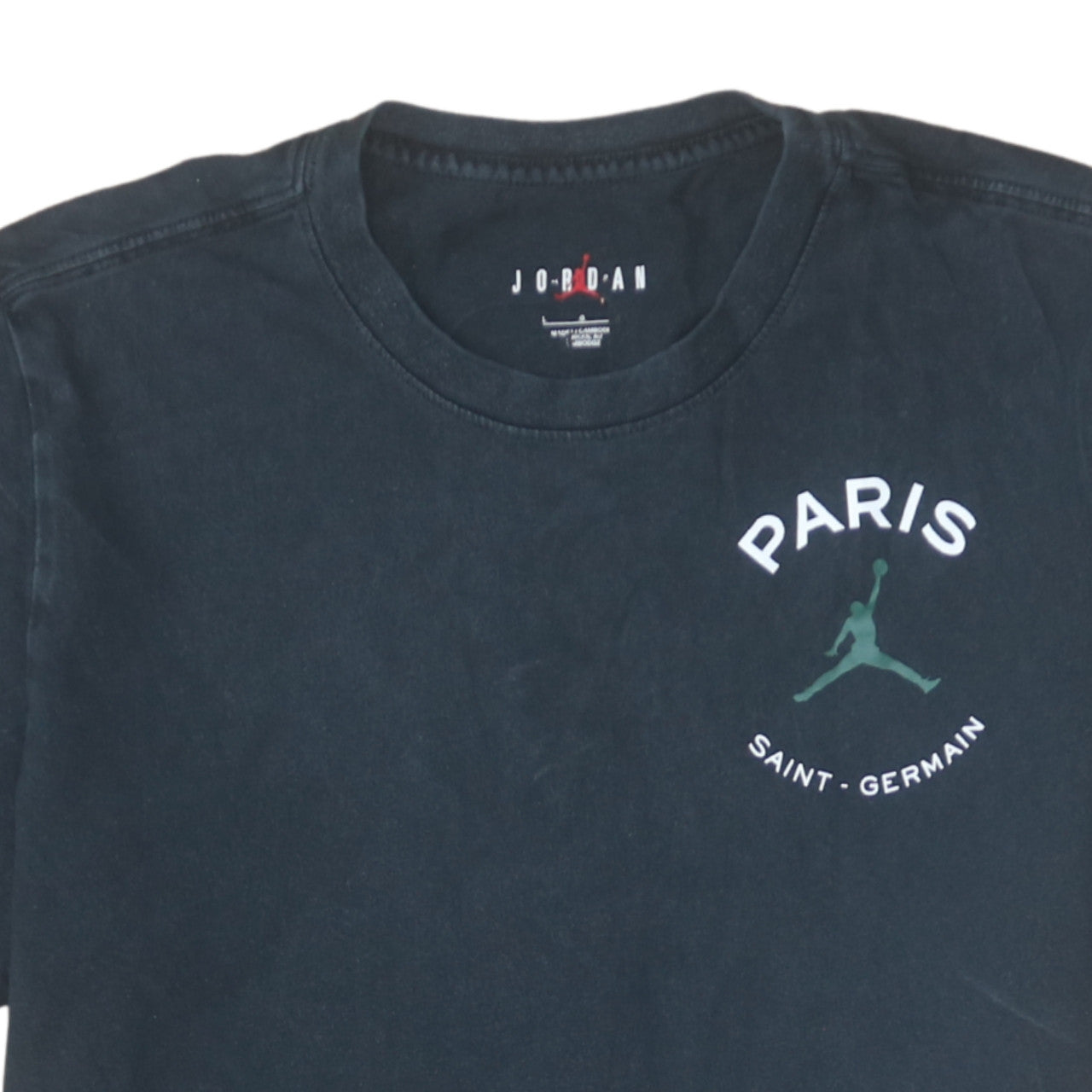 Jordan Paris Saint-Germain Black Men's L Graphic Sports T-Shirt