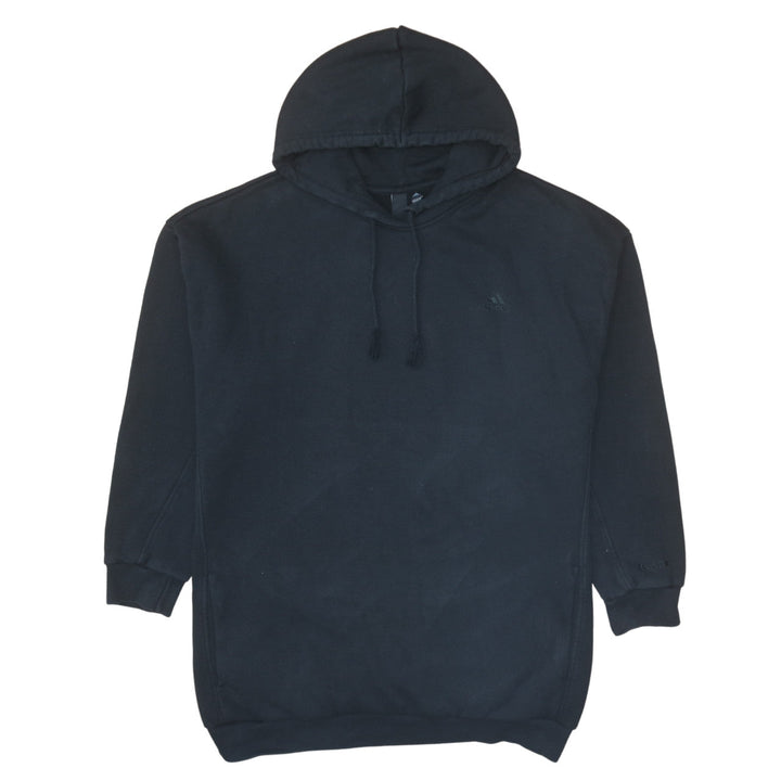 Adidas Women Black XL Pullover Hoodie Sweatshirt Casual