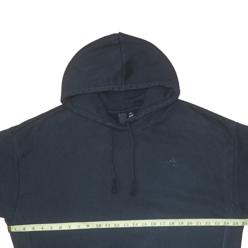 Adidas Women Black XL Pullover Hoodie Sweatshirt Casual