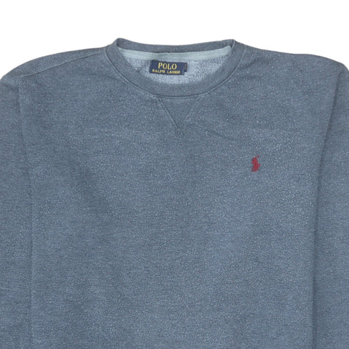 Polo Ralph Lauren Women’s Blue Crew Neck Pullover Sweatshirt XL