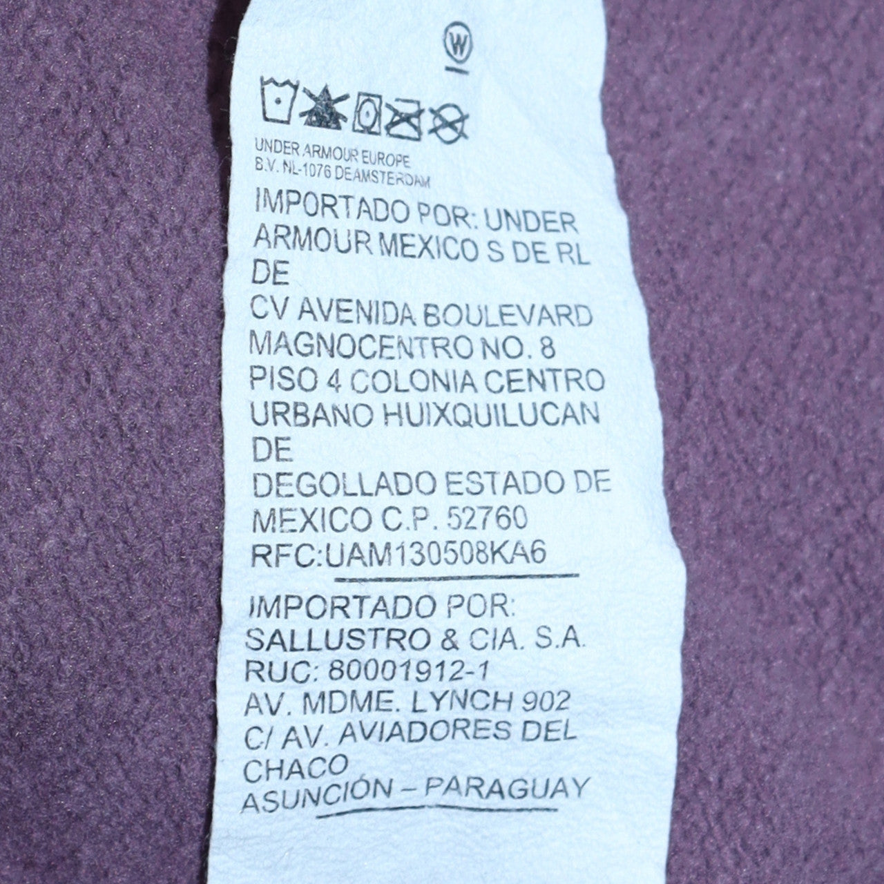 Under Armour Womens Purple Medium Pullover Hoodie Loose Fit