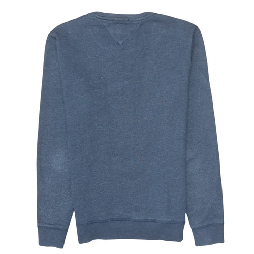 Tommy Jeans Mens Blue XS Regular Fit Crew Neck Sweatshirt