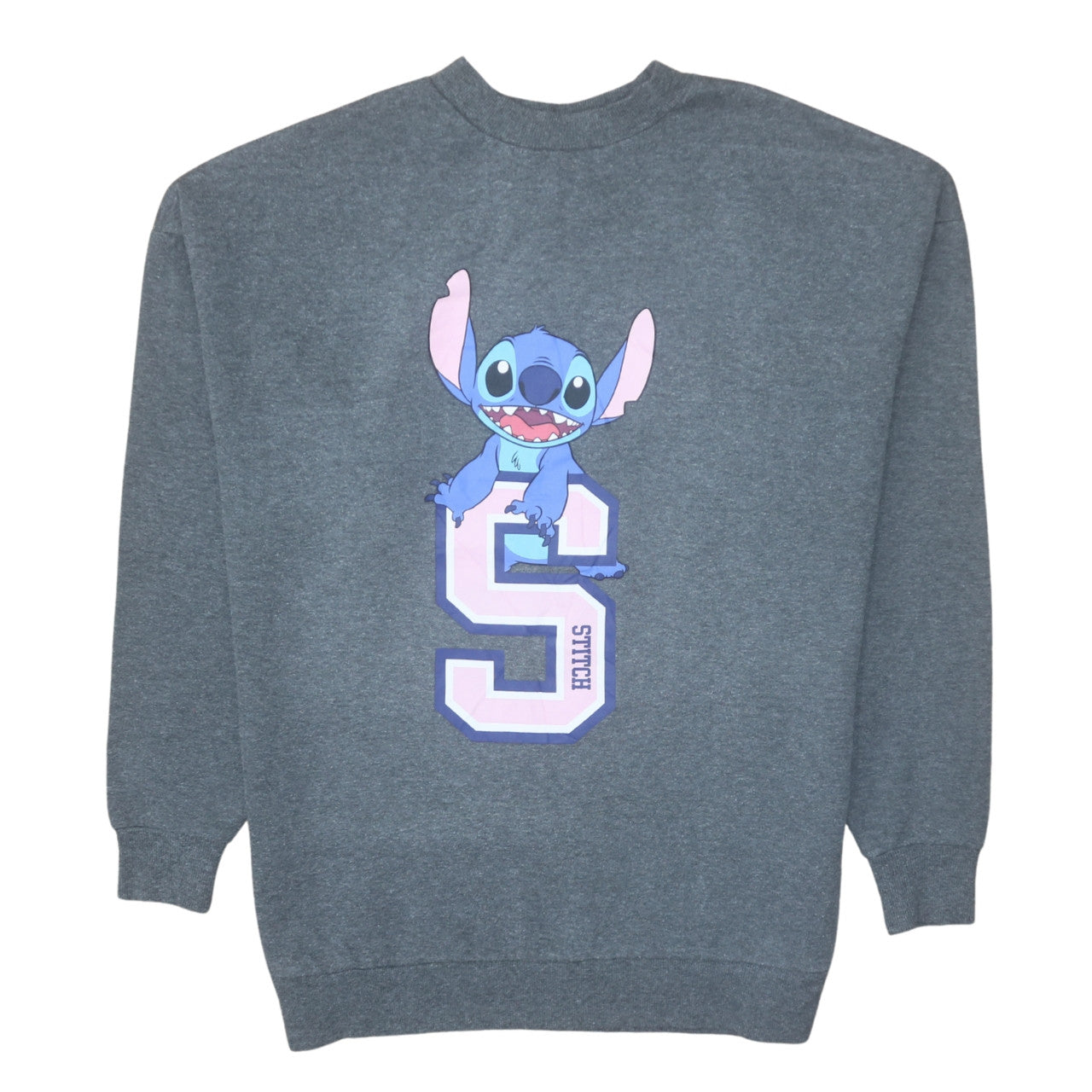Disney Primark Women's Grey Stitch Sweatshirt XS Casual Pullover