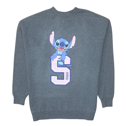 Disney Primark Women's Grey Stitch Sweatshirt XS Casual Pullover