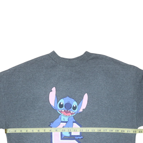 Disney Primark Women's Grey Stitch Sweatshirt XS Casual Pullover