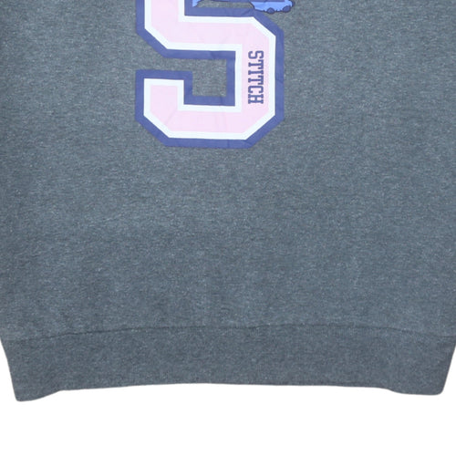 Disney Primark Women's Grey Stitch Sweatshirt XS Casual Pullover