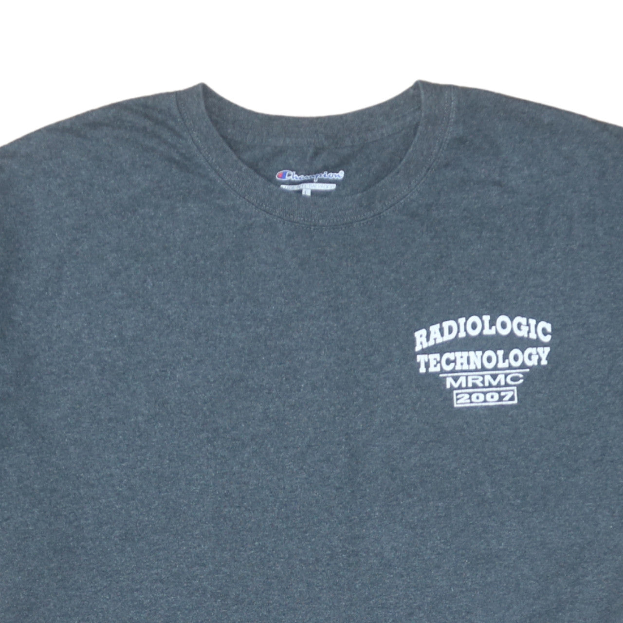 Champion Men's Grey Radiologic Technology Graphic T-Shirt Size L