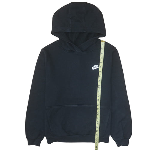 Nike Boys Black XL Pullover Hoodie Sweatshirt Fleece Lined Casual