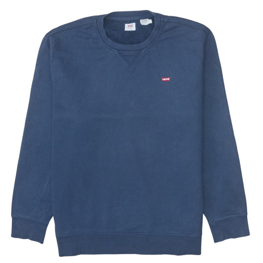 Levi's Men's Blue XL Pullover Crew Neck Sweatshirt