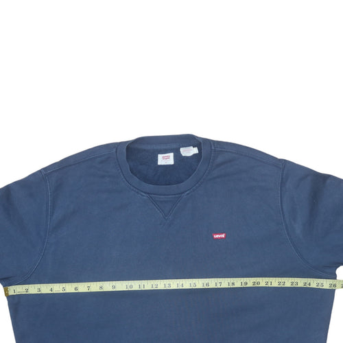 Levi's Men's Blue XL Pullover Crew Neck Sweatshirt