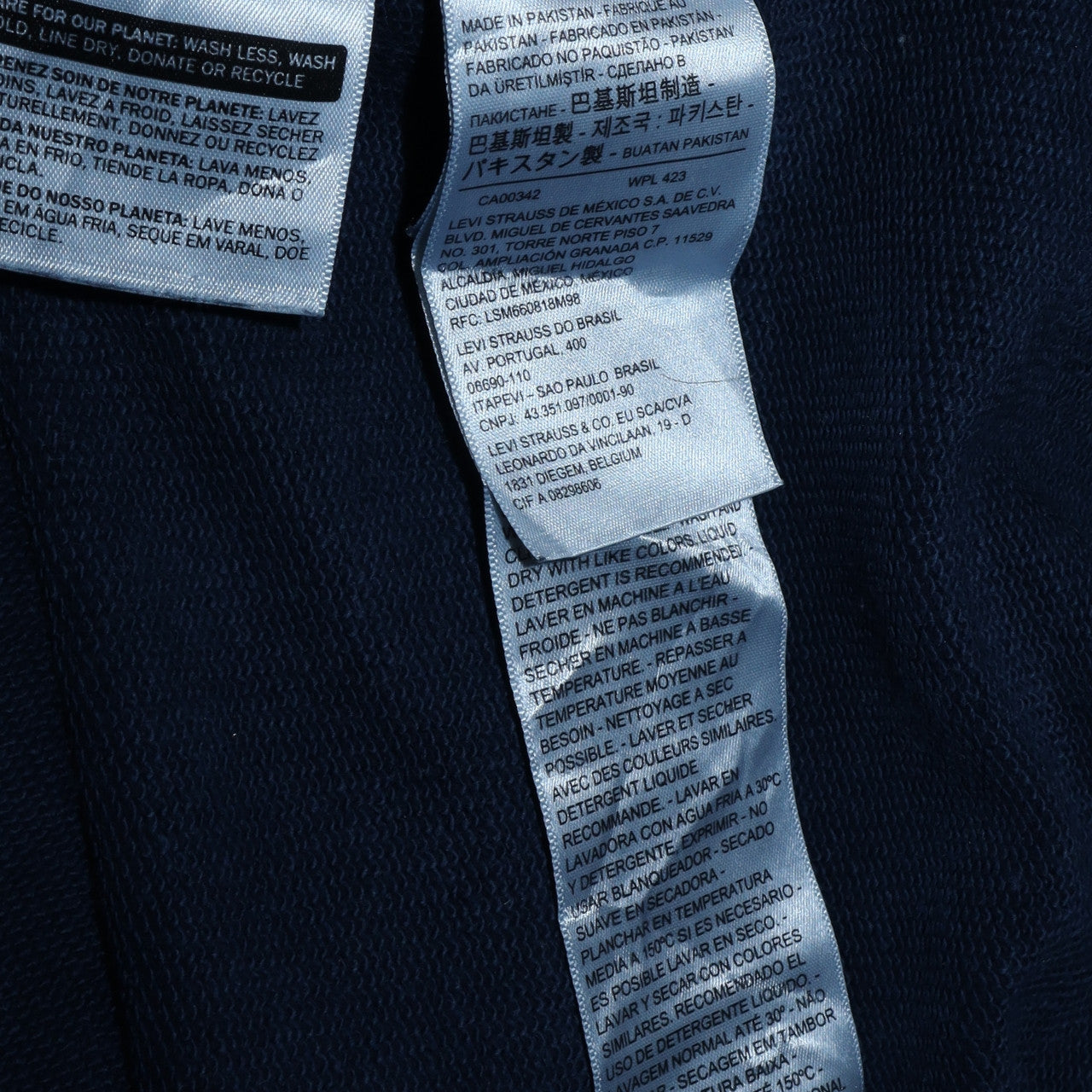 Levi's Men's Blue XL Pullover Crew Neck Sweatshirt