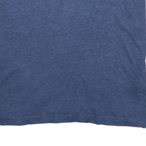 Superdry Men's Blue Vintage Graphic Logo T-Shirt Size M