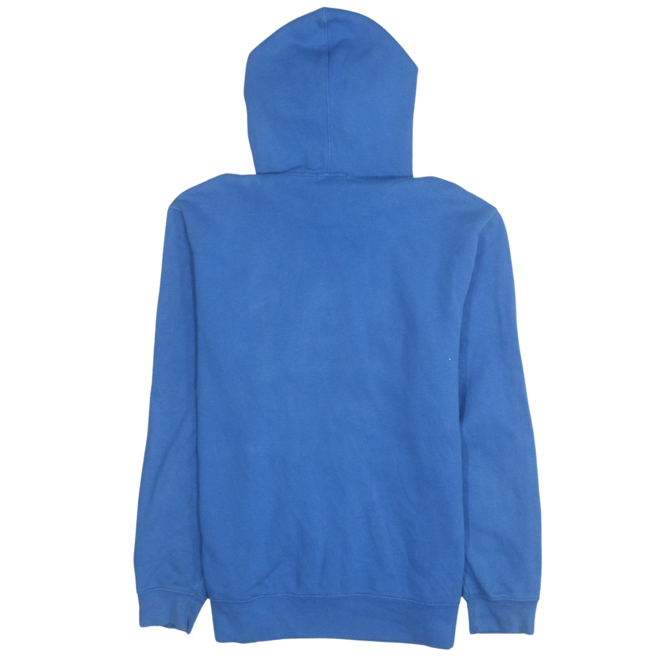 GAP Mens Blue Pullover Hoodie Medium Fleece Logo Sweatshirt