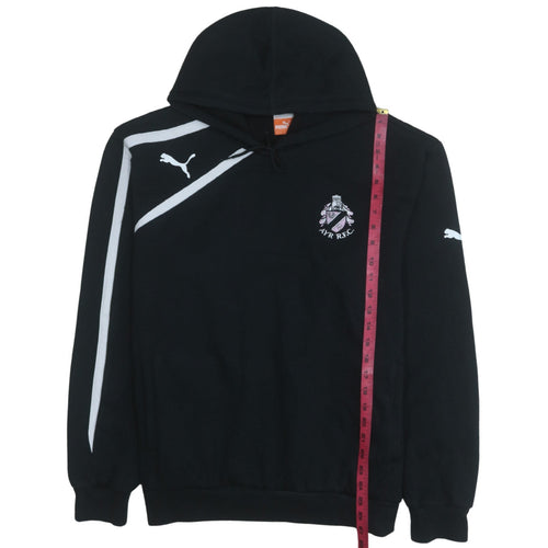 Puma Men's Black XL Pullover Hoodie Ayr RFC Fleece Sportswear