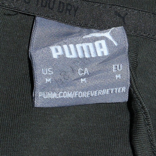 Puma Men’s Green Full Zip Hoodie Size M Sportswear