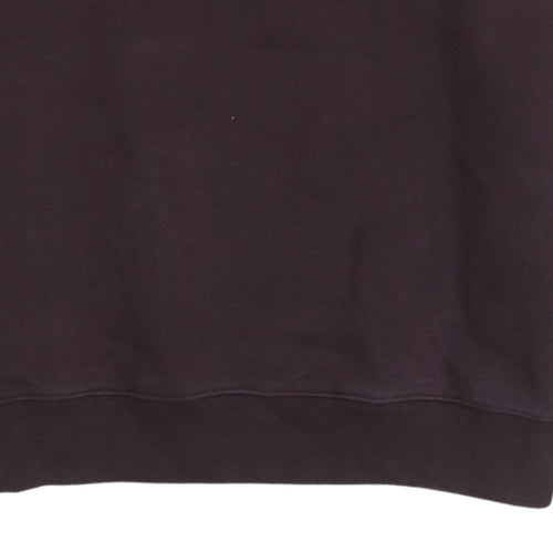 Diesel Men's Brown Crew Neck Sweatshirt L Cotton Blend
