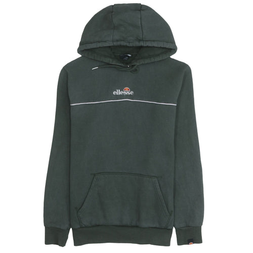 Ellesse Women’s Green Hooded Pullover Sweatshirt UK M