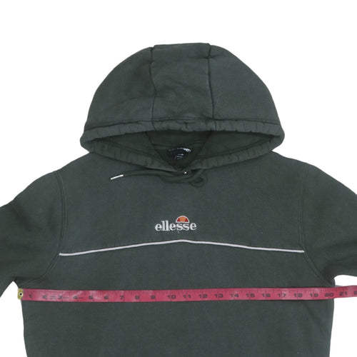 Ellesse Women’s Green Hooded Pullover Sweatshirt UK M
