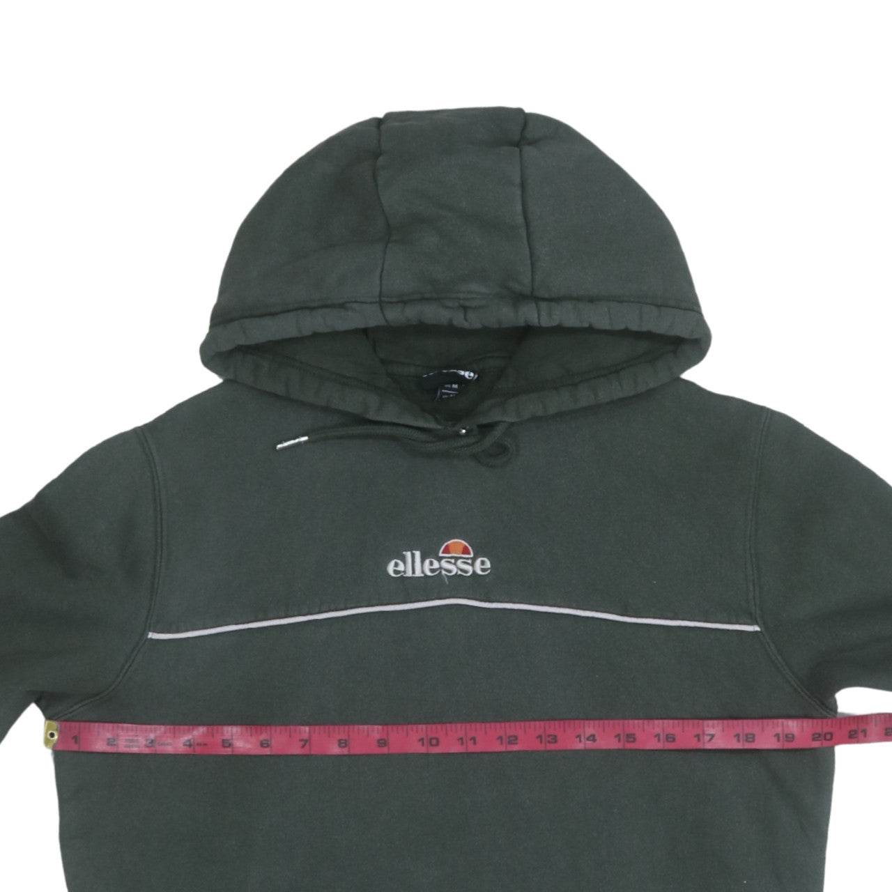 Ellesse Women’s Green Hooded Pullover Sweatshirt UK M